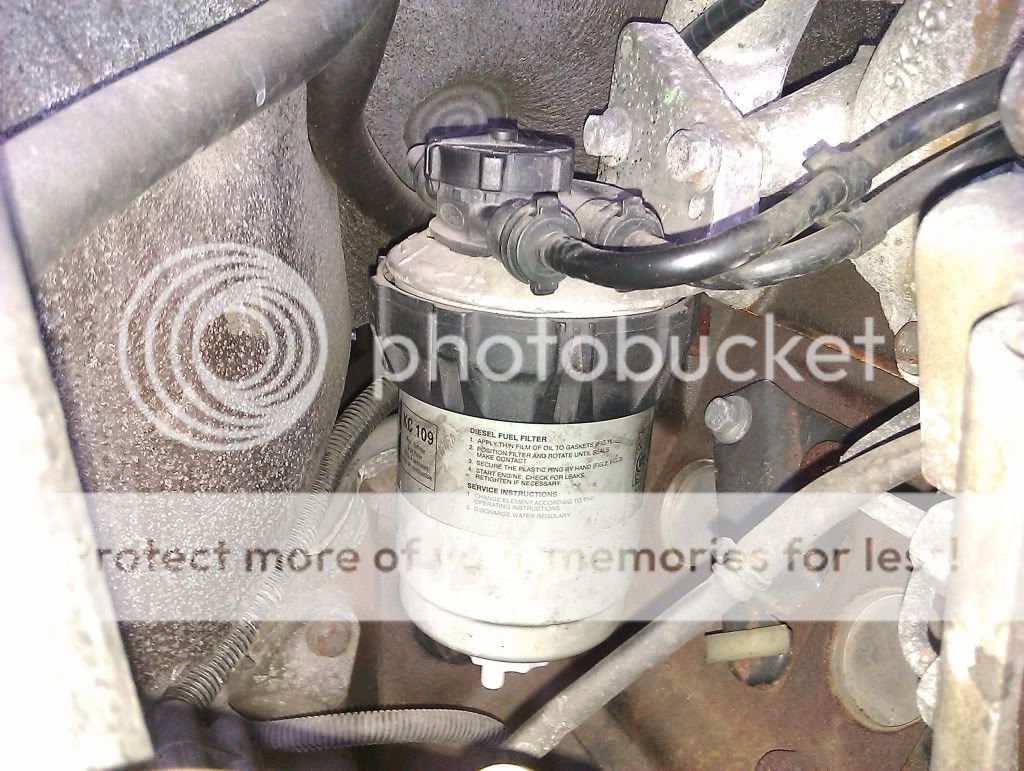 Ford Transit Forum • View topic Changing fuel filter urgent